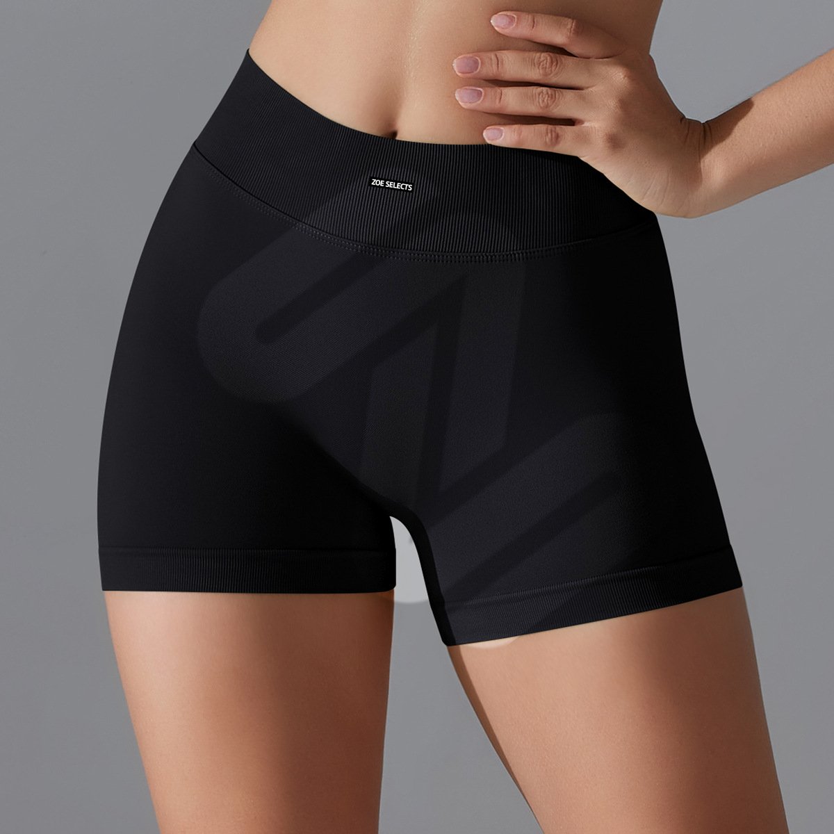 Short Impact V Back > + BLACK <