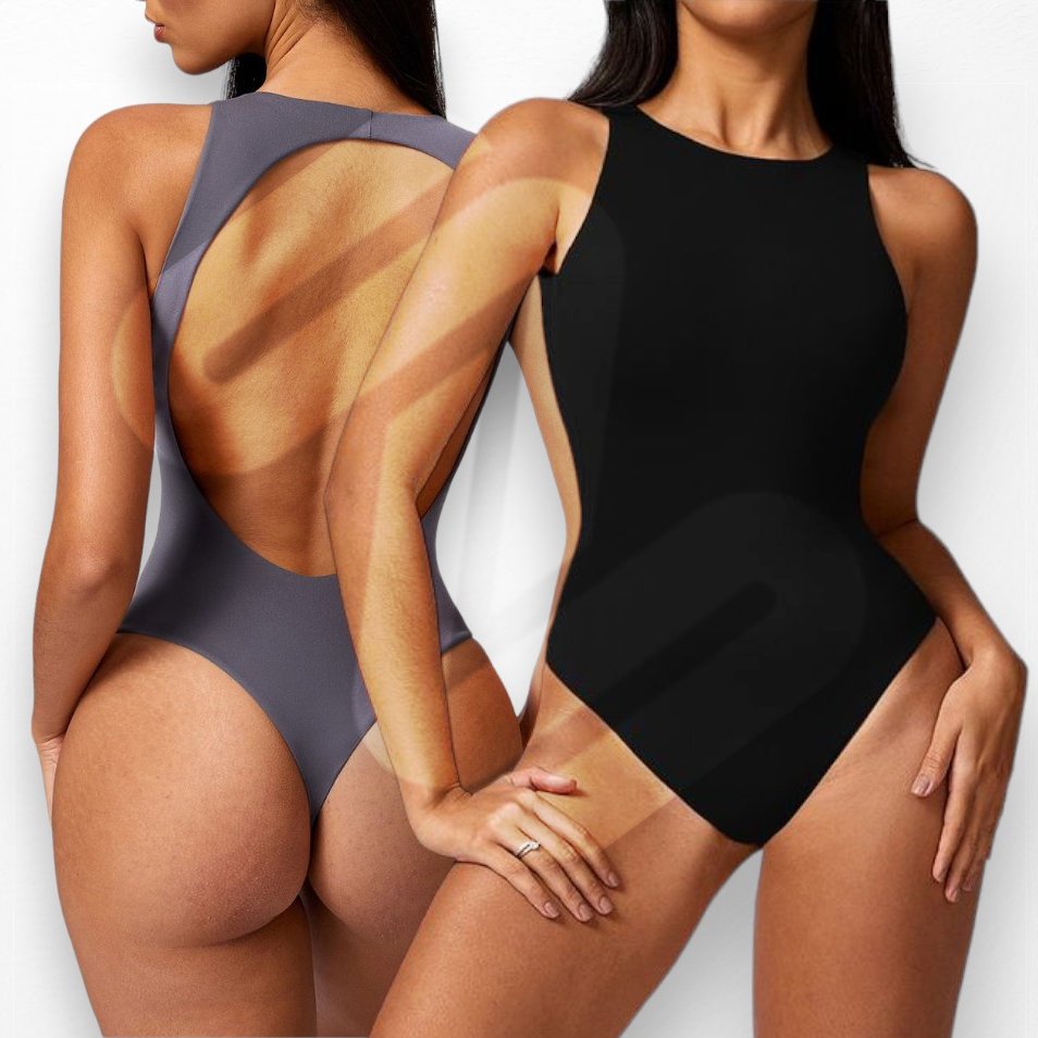 Bodysuits  musculosa < 3 colores >