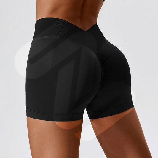 Short Impact V Back > + BLACK <